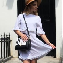 Shein Frill Trim Dress