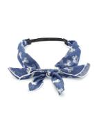Shein Bow Tie Chambray Headband
