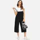 Shein Suspender Jumpsuit And Tee
