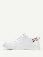 Shein Lace Up Striped Detail Sneakers