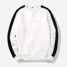 Shein Men Cut And Sew Panel Sweatshirt