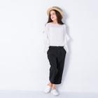 Shein Girls Ruffle Sleeve Chiffon Top With Pants