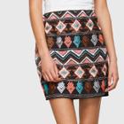 Shein Geometric Embroidered Skirt