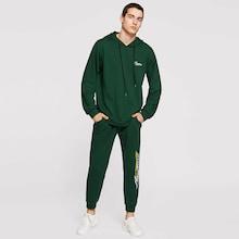 Shein Men Drawstring Hoodie & Pants Set