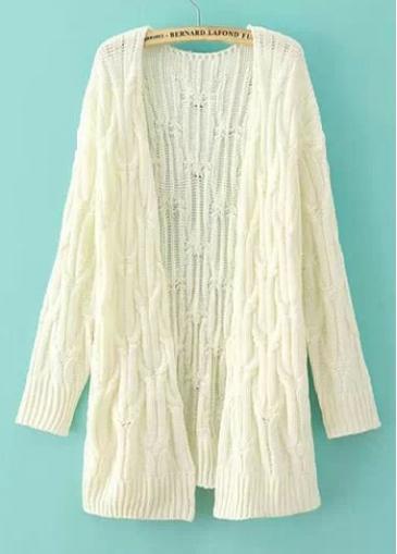 Rosewe Comfortable Long Sleeve Knitting Wool Cardigans For Lady