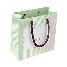 Shein Stripe Pattern Paper Storage Bag