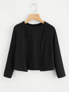Shein Ribbed Coat And Cami
