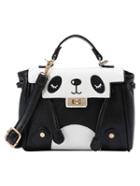 Shein Black And White Panda Satchel Bag