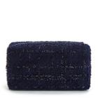 Shein Tweed Zipper Makeup Bag