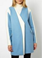 Rosewe Gorgeous Color Block Long Sleeve Woman Coat For Autumn