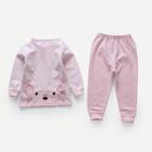 Shein Toddler Girls Cartoon Pullover With Pants