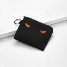 Shein Cat Eyes Print Coin Purse