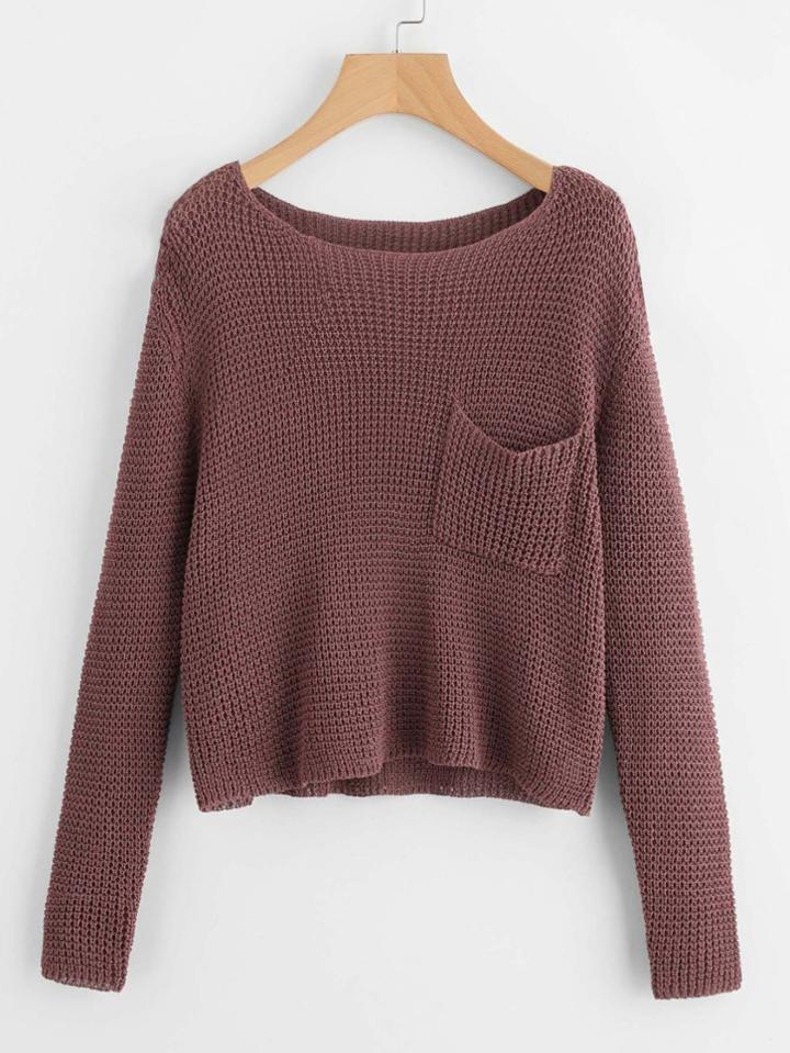 Shein Pocket Front Jumper