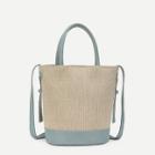 Shein Two Tone Crossbody Bag With Handle