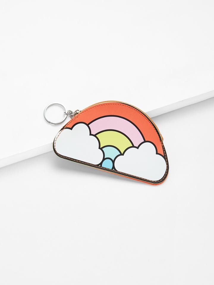Shein Cartoon Rainbow Coin Pouch