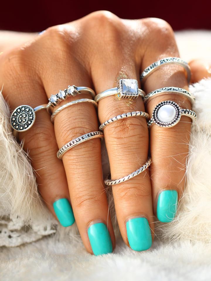 Shein Mixed Ring Pack 10pcs