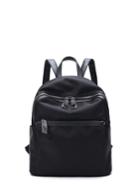 Shein Double Zipper Front Backpack