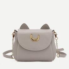 Shein Ear Design Flap Crossbody Bag
