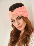 Shein Pink Lace Twist Headband