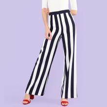 Shein Color Block Wide Leg Pants