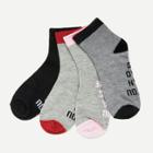 Shein Letter Ankle Socks 4pais