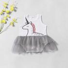 Shein Toddler Girls Unicorn Print Jumpsuit