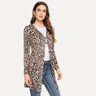 Shein Leopard Print Coat