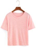 Shein Plain Short Sleeve T-shirt