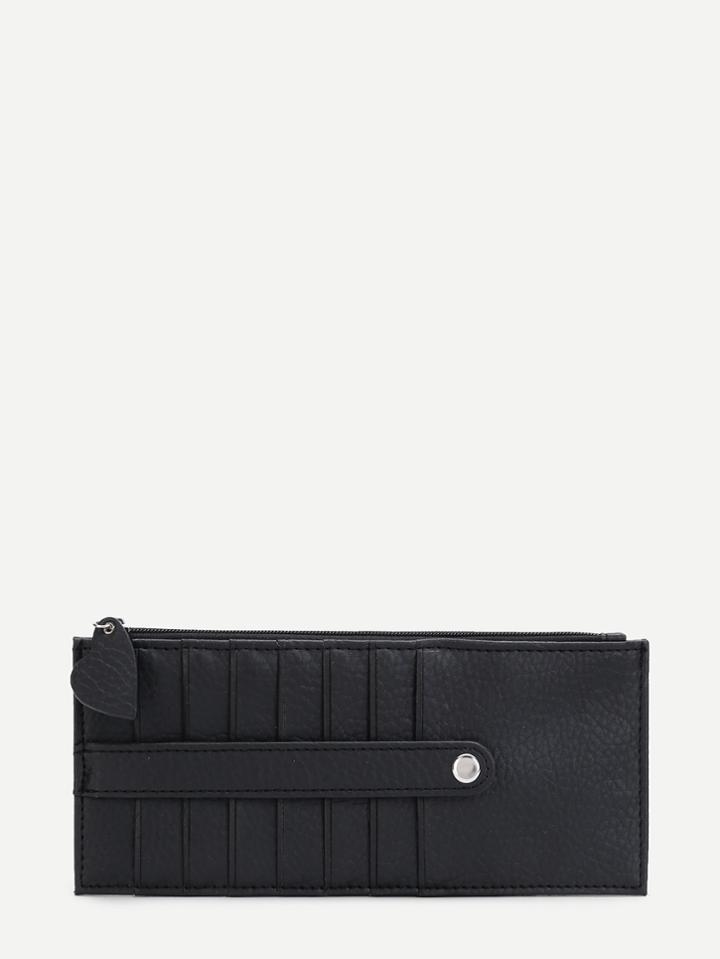 Shein Heart Detail Pu Wallet