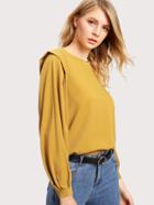 Shein Balloon Sleeve Blouse