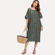 Shein Stripe Tunic Dress
