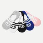 Shein Figure Tape Invisible Socks 5pairs