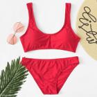 Shein Square Neck Bikini Set