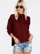 Shein Dropped Shoulder Stepped Hem Jumper