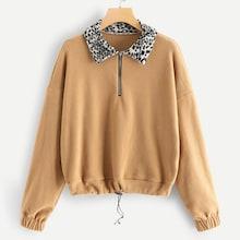 Shein Plus Drawstring Drop Shoulder Teddy Sweatshirt