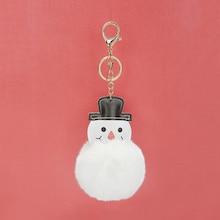 Shein Christmas Snowman Shaped Pom Pom Bag Accessory