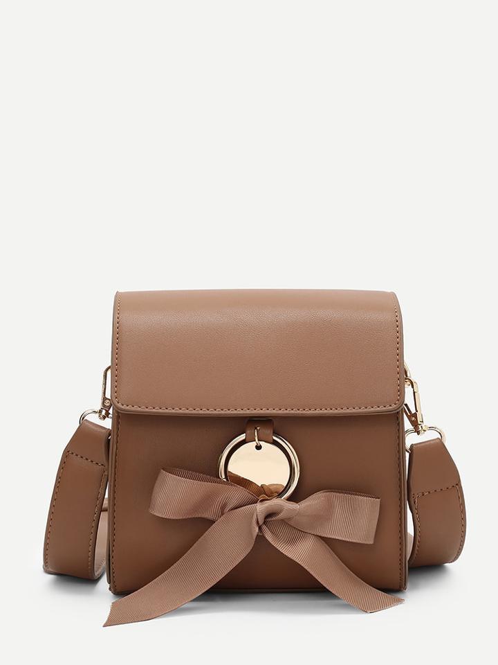 Shein Ribbon Tie Crossbody Bag