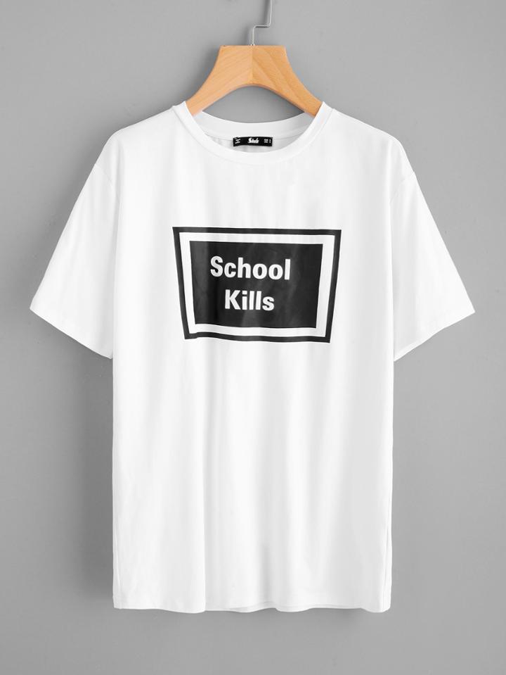 Shein School Kills Tee