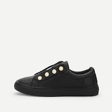 Shein Star And Faux Pearl Detail Sneakers