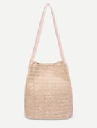Shein Simple Straw Tote Bag