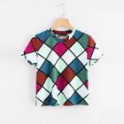 Shein Square Print T-shirt