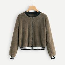 Shein Zip-up Teddy Jacket
