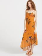 Shein Cami Straps High-low Hemlines Full Length Dress