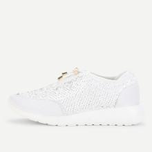 Shein Sequin Decorated Lace Up Sneakers