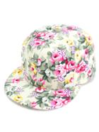 Shein Floral Print Casual Baseball Cap