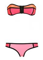 Rosewe Color Block Two Piece Summer Swimwear