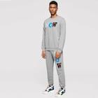 Shein Men Letter Tunic Top & Elastic Waist Pants Set