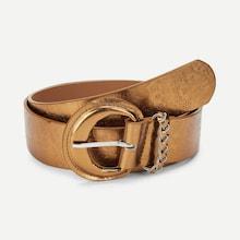 Shein Buckle Design Pu Belt