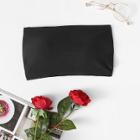 Shein Strappy Plain Bandeau Bra