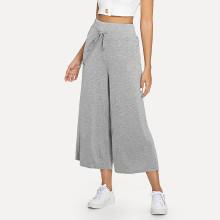Shein Drawstring Wide Leg Pants